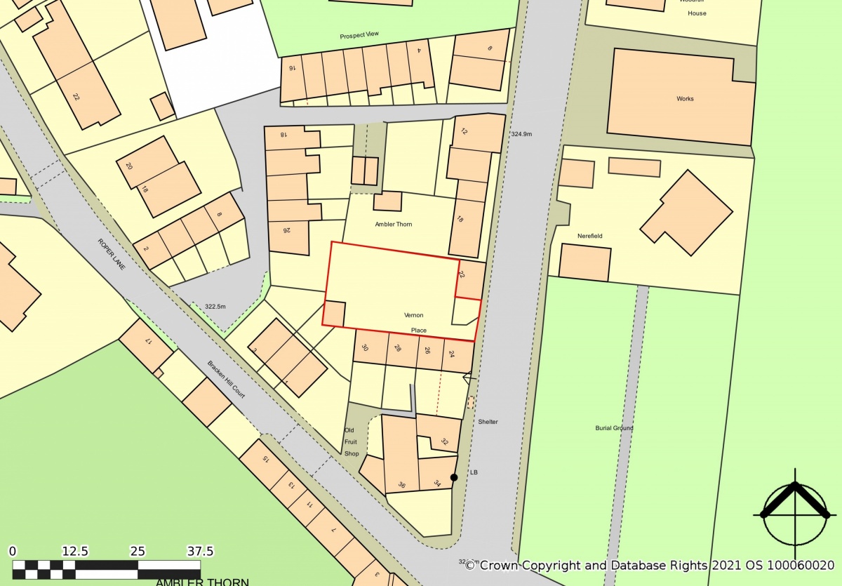 Sold Price £30,000, Land To The East Of 22 Halifax Road, Ambler Thorn